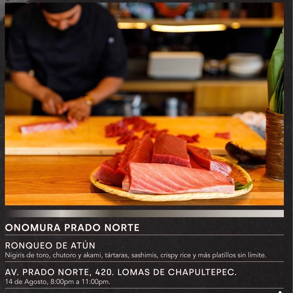 Promoción de Onomura — ronqueo de atún el 14 de agosto